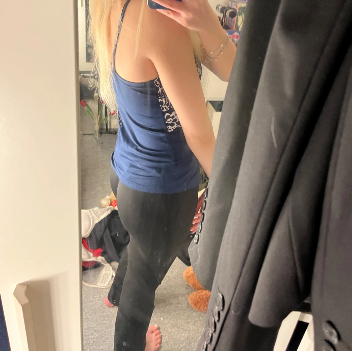 Bootcut tränings tights - 3