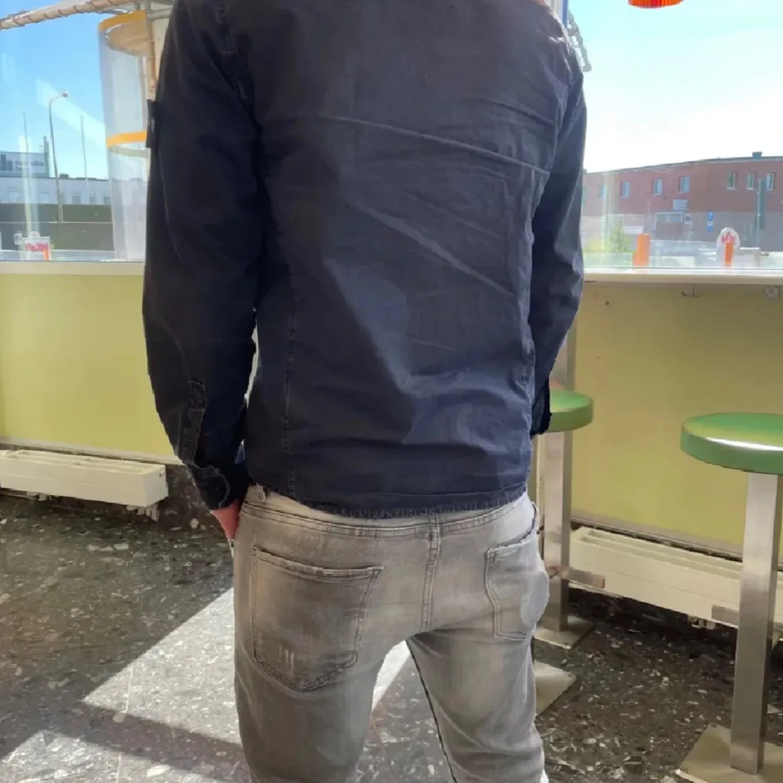 Svart overshirt från Stone Island - 2