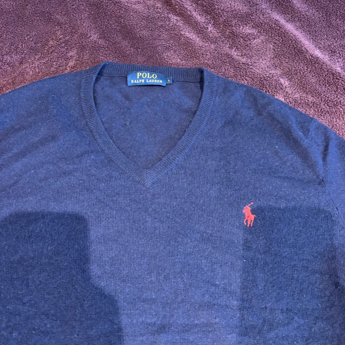 Blå tröja från Ralph Lauren - 1