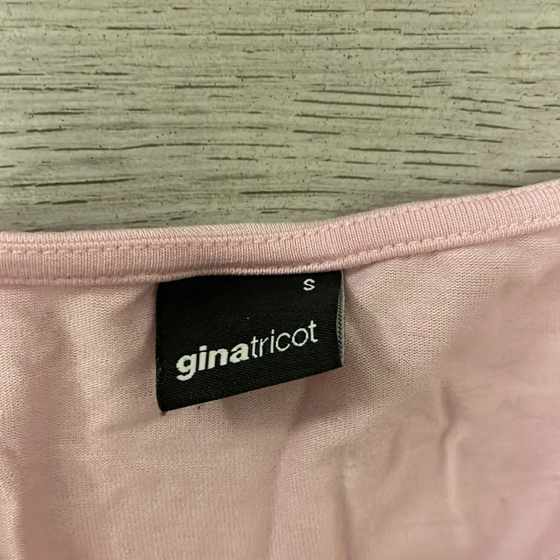Rosa långärmad topp från Gina Tricot - 2