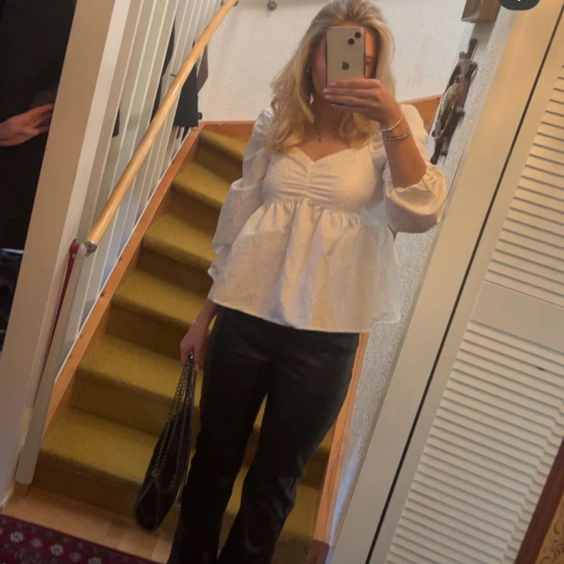 Svarta skinnbyxor Bikbok - 1