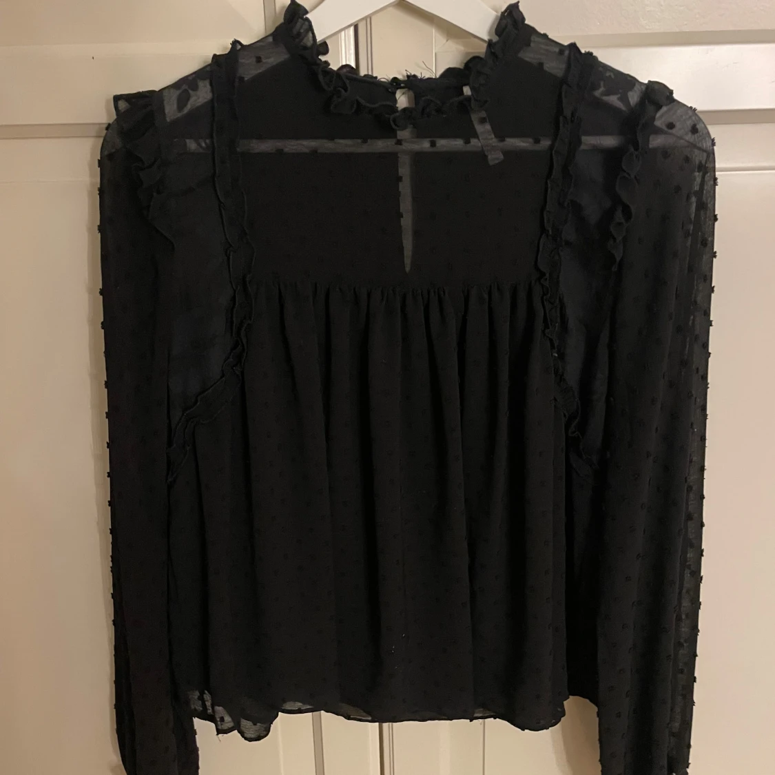 Svart blus från Zara