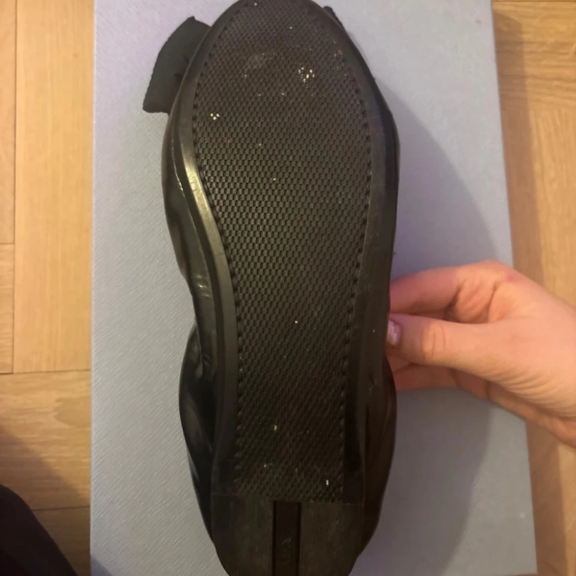 Svarta ballerinaskor från Prada - 2