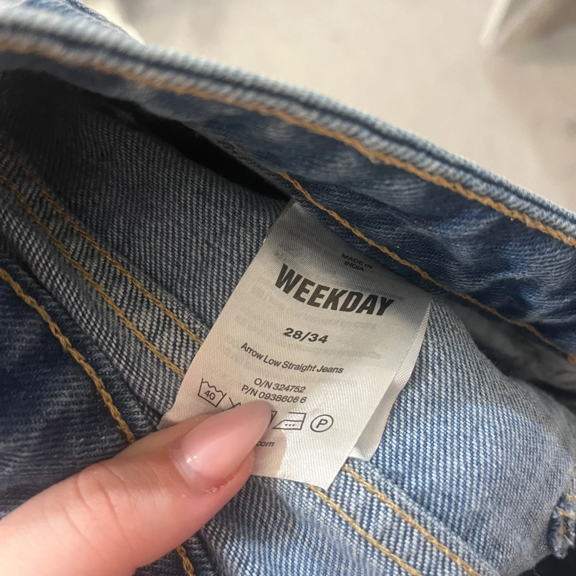 Blå jeans från Weekday - 1