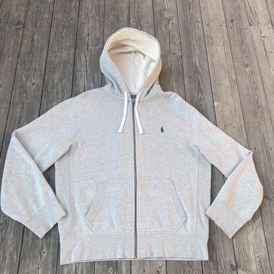 Grå Ralph Lauren Hoodie