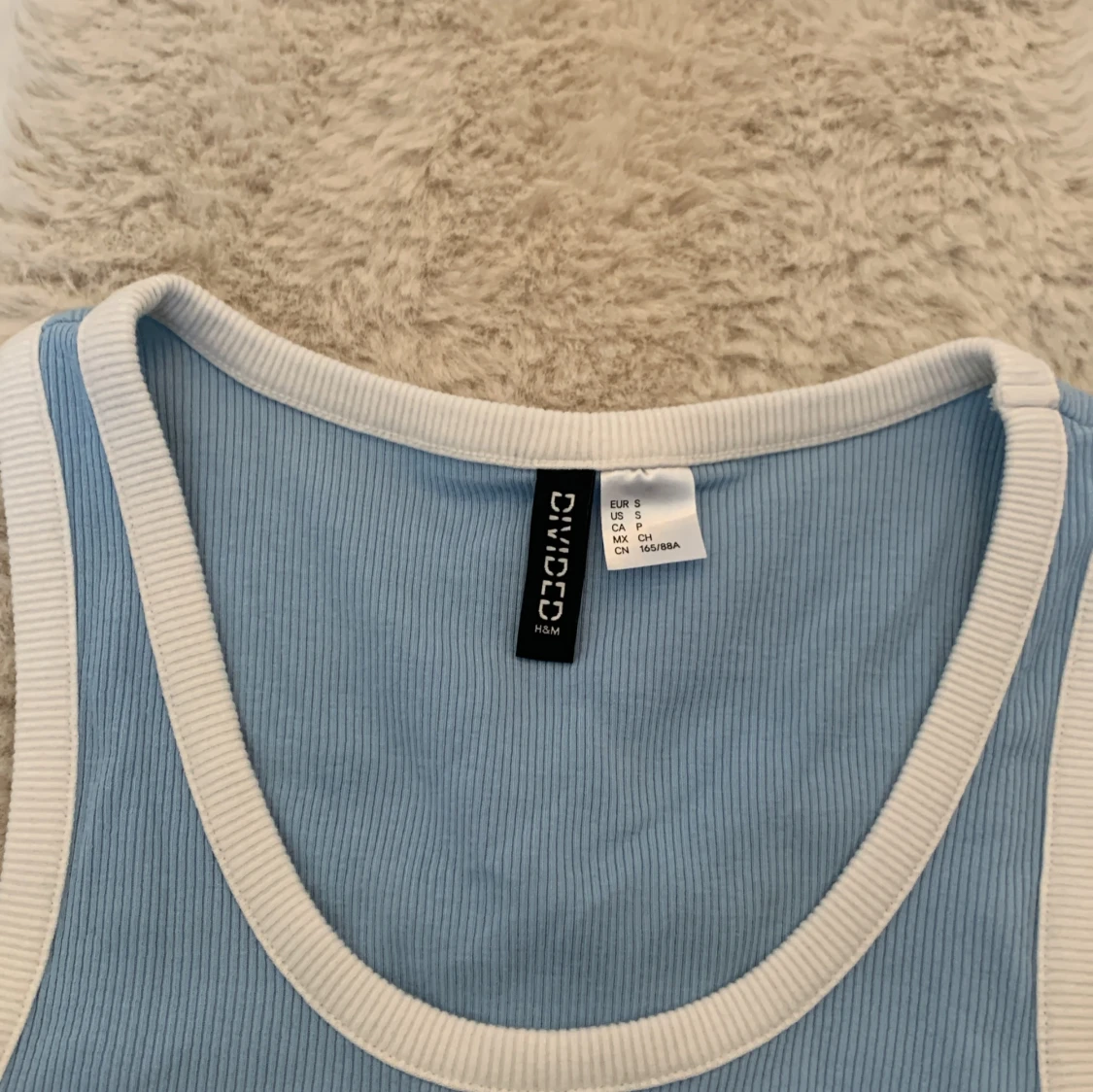 Blå ärmlös klänning från Divided - 3