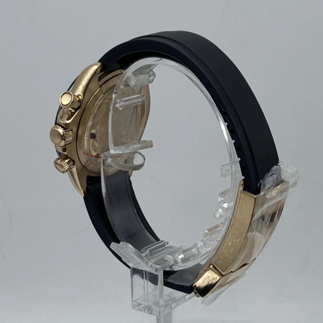 Seiko Daytona-inspirerad klocka svart/guld - 1