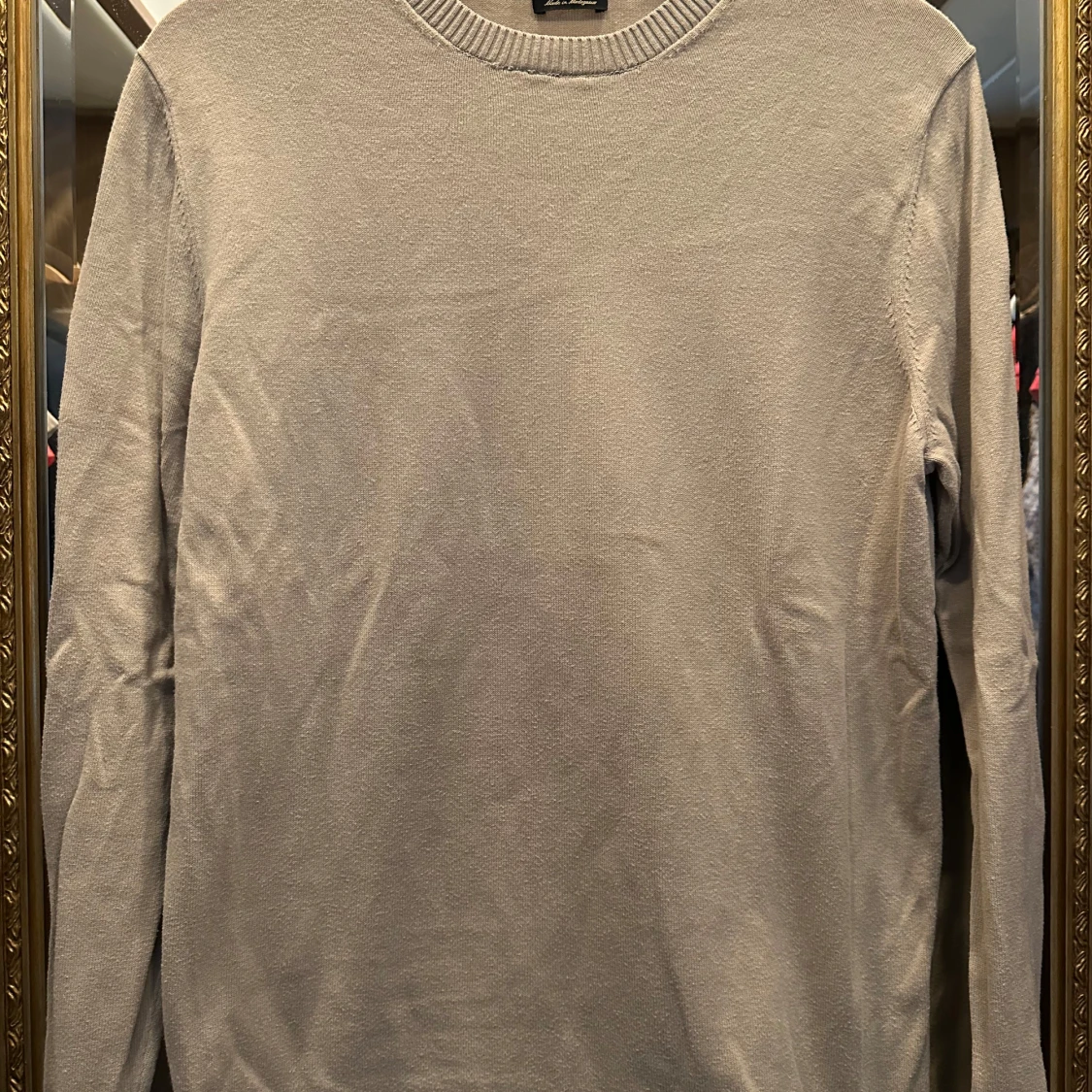 Beige stickad tröja Massimo Dutti - 3