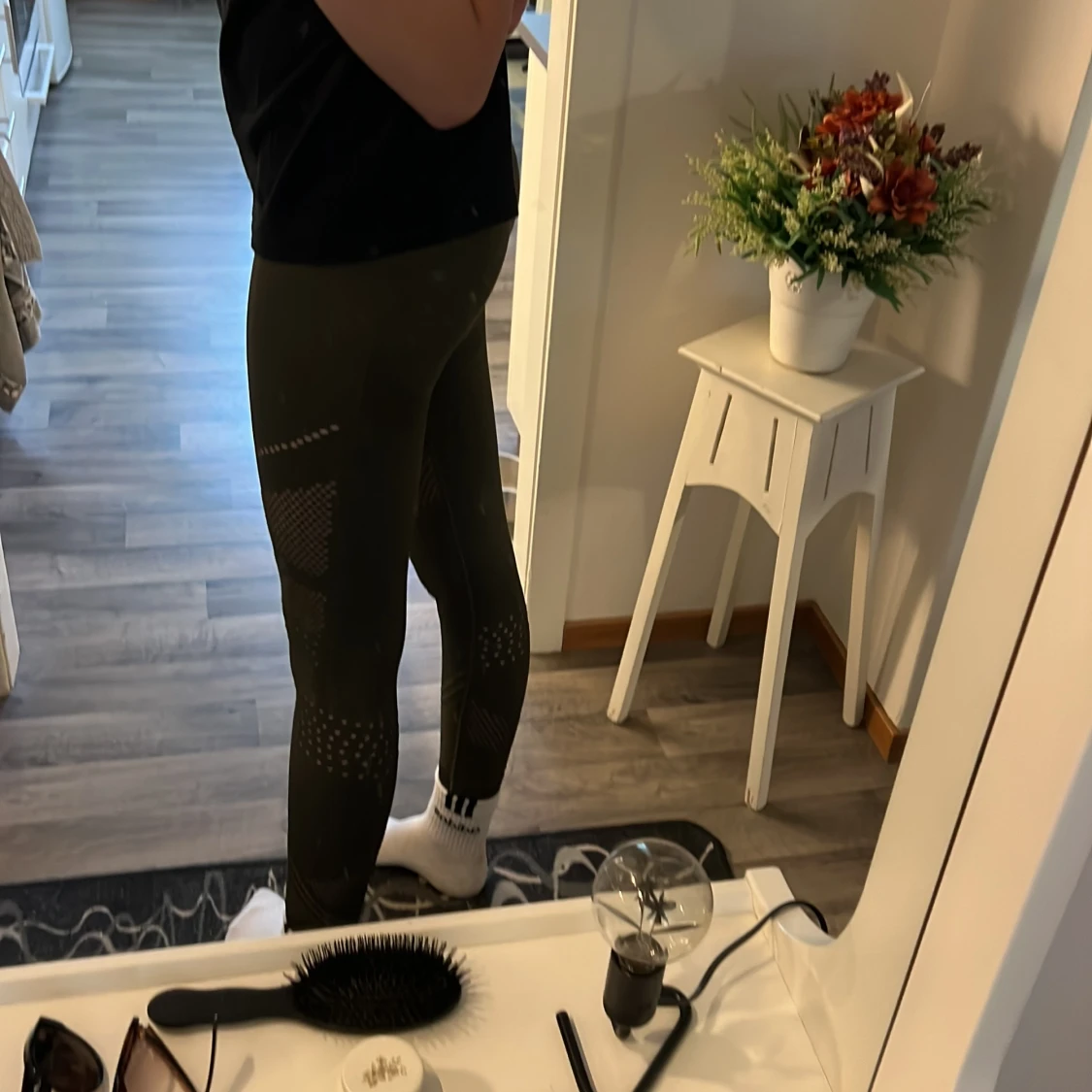 Mörkgröna leggings från Superdry - 1