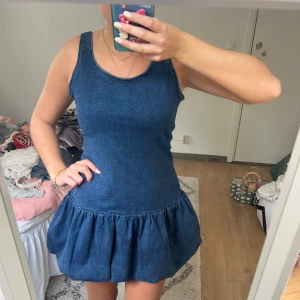 Jeans Klänning - Så söt jeans klänning med ballongkjol🩷🩷😍😍