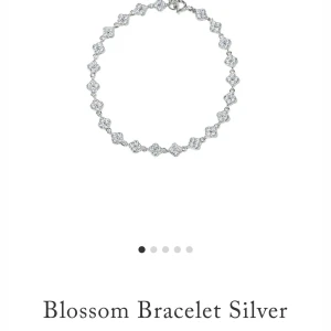 Ani Jewels Blossom halsband & armband silver - Säljer ett matchande set från Ani Jewels med Blossom halsband och armband i silverfärg. Fick det av min sambo i present men var fel storlek och vi skickade inte tillbaka det i tid så returen gällde inte… så sprillans nytt! Nypris för båda är 3500kr men säljer för 2500kr 