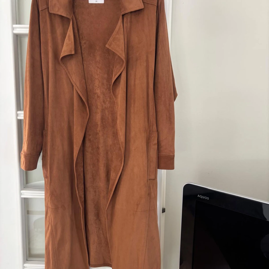 Ljusbrun trenchcoat från Gémo