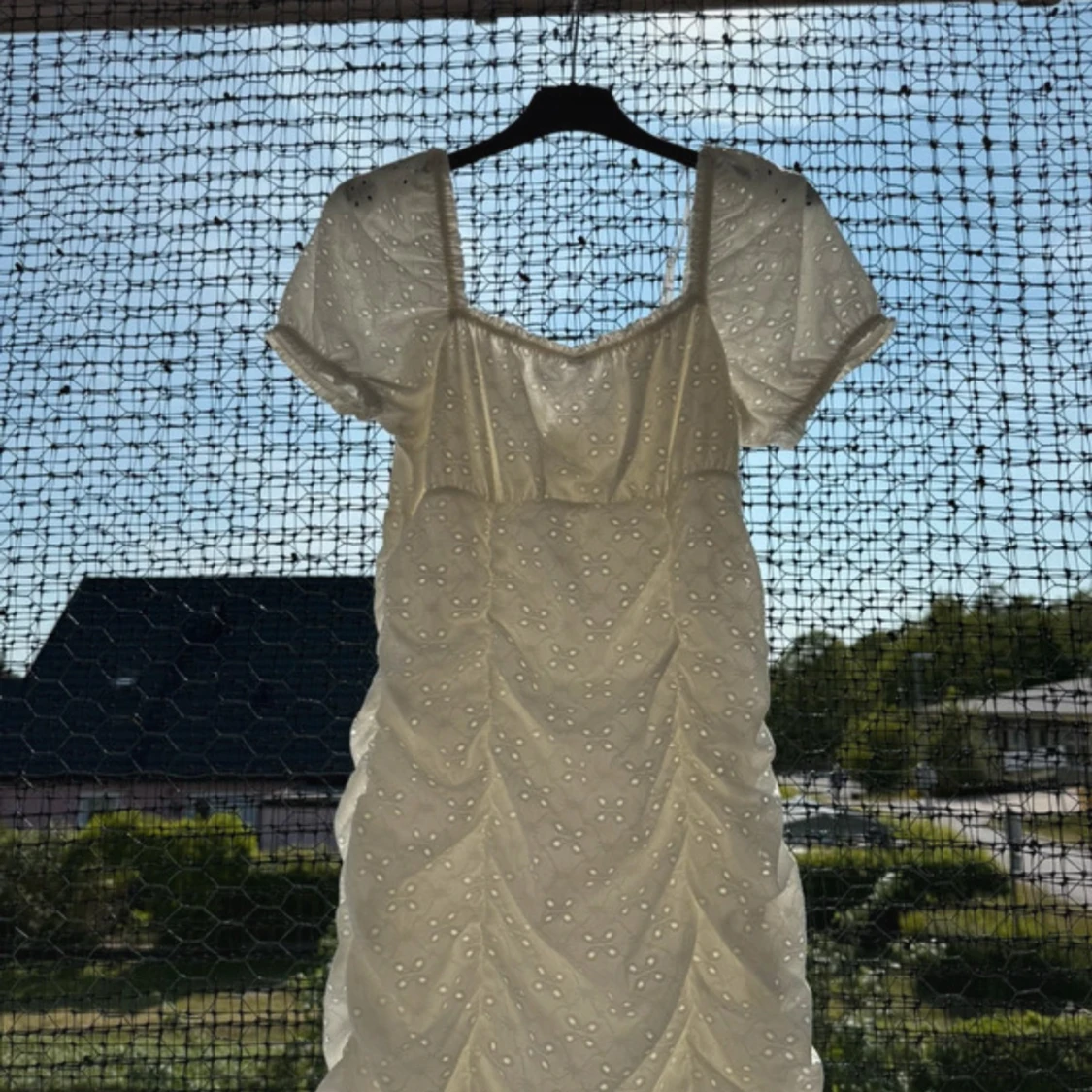 Vit kortklänning  - 1