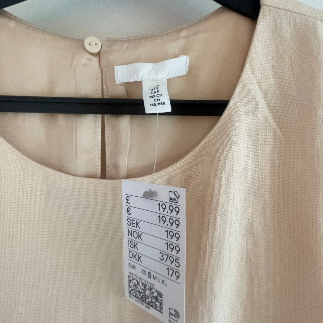 Ljusgul ärmlös klänning från H&M - 2