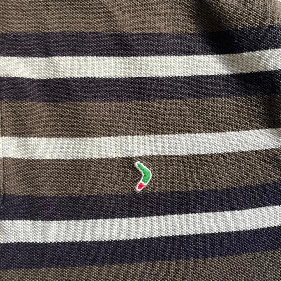 Randig Boomerang Piké  - 3