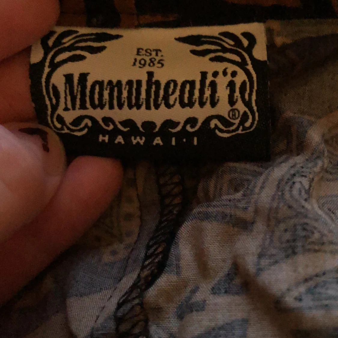 Mönstrad blus från Manuheali'i - 3