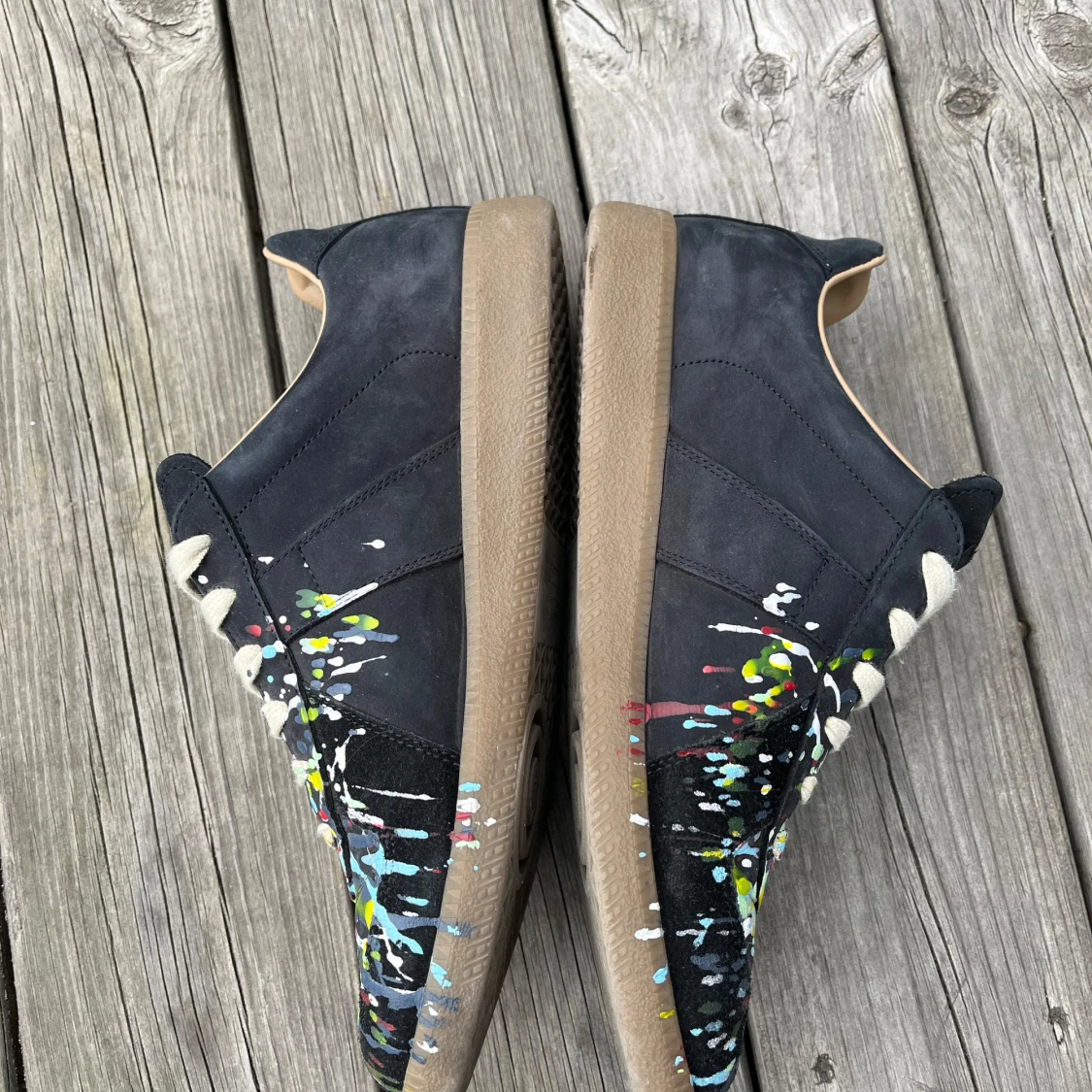 Maison Margiela paint splatter gats  - 1