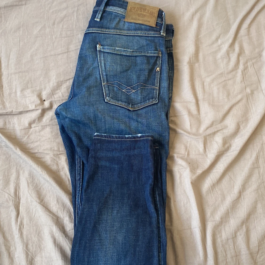 Blå Replay jeansbyxor - 4
