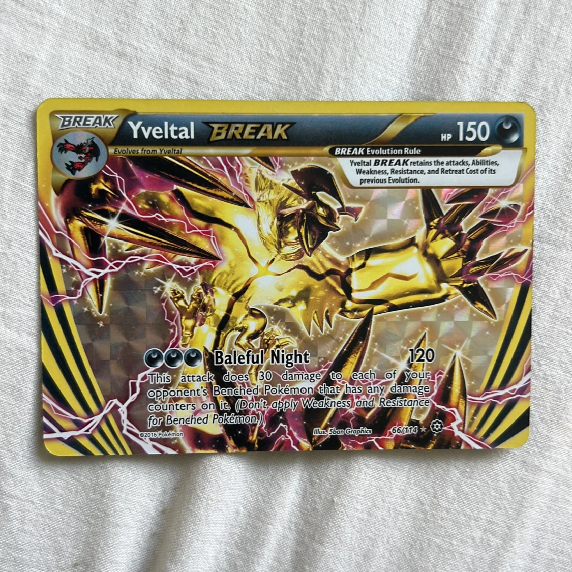 Yveltal BREAK Pokémonkort