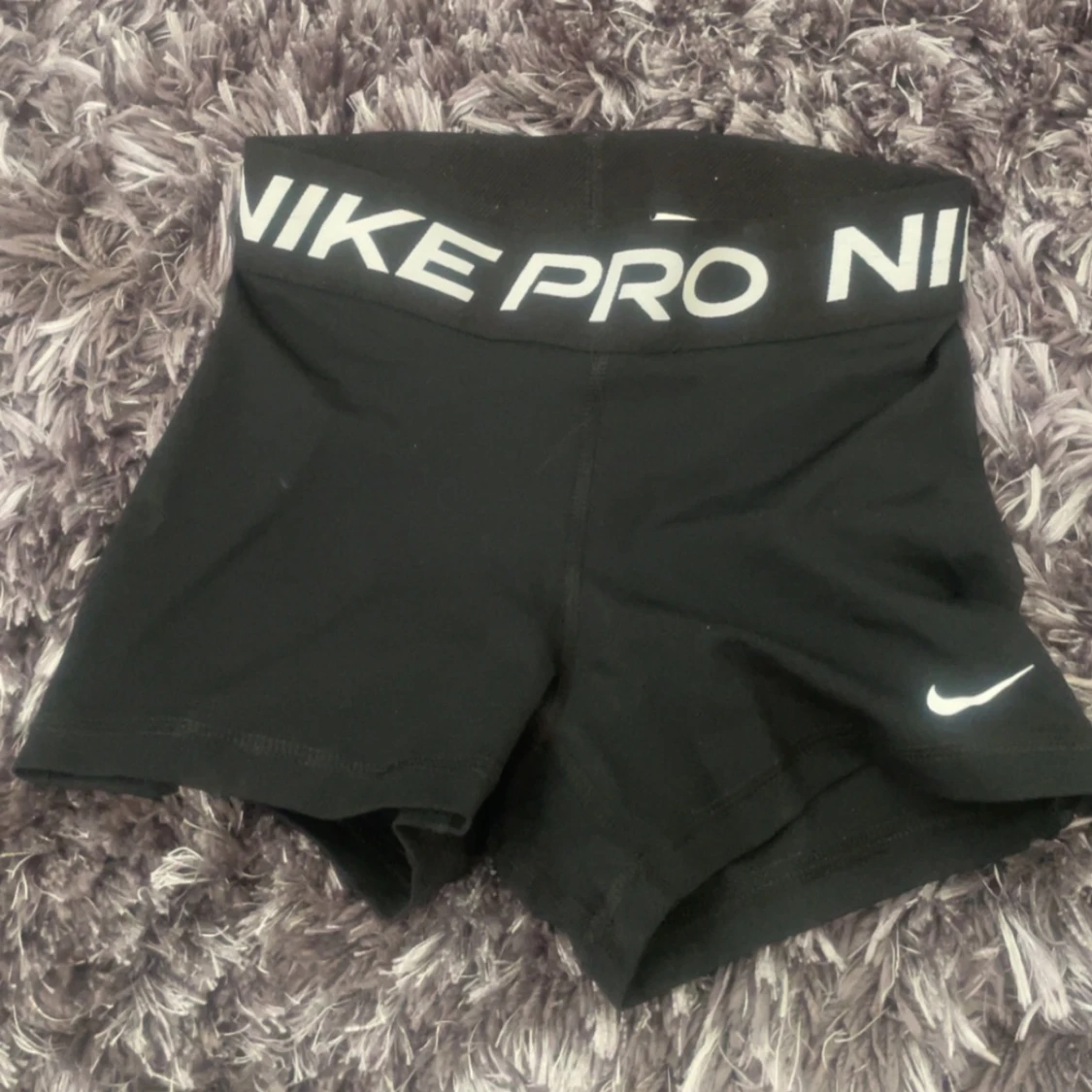 Svarta träningstights shorts från Nike Pro