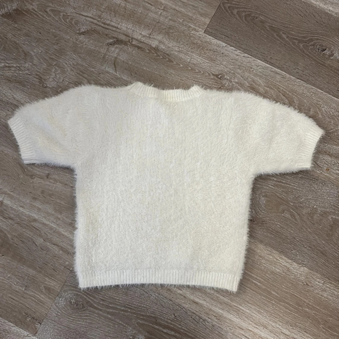 Vit stickad tröja från New Look - 1