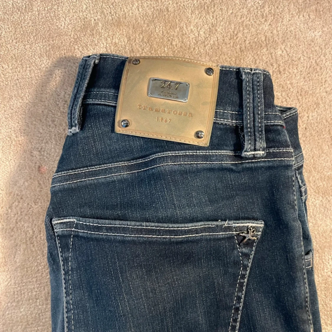 Mörkblå jeans från Tramarossa  - 2