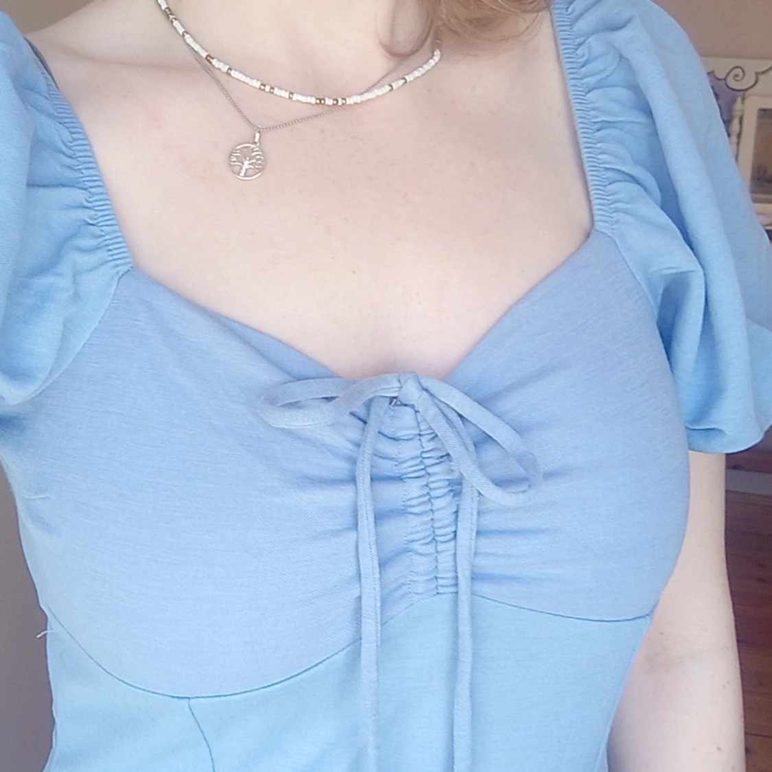 Ljusblå klänning - 3