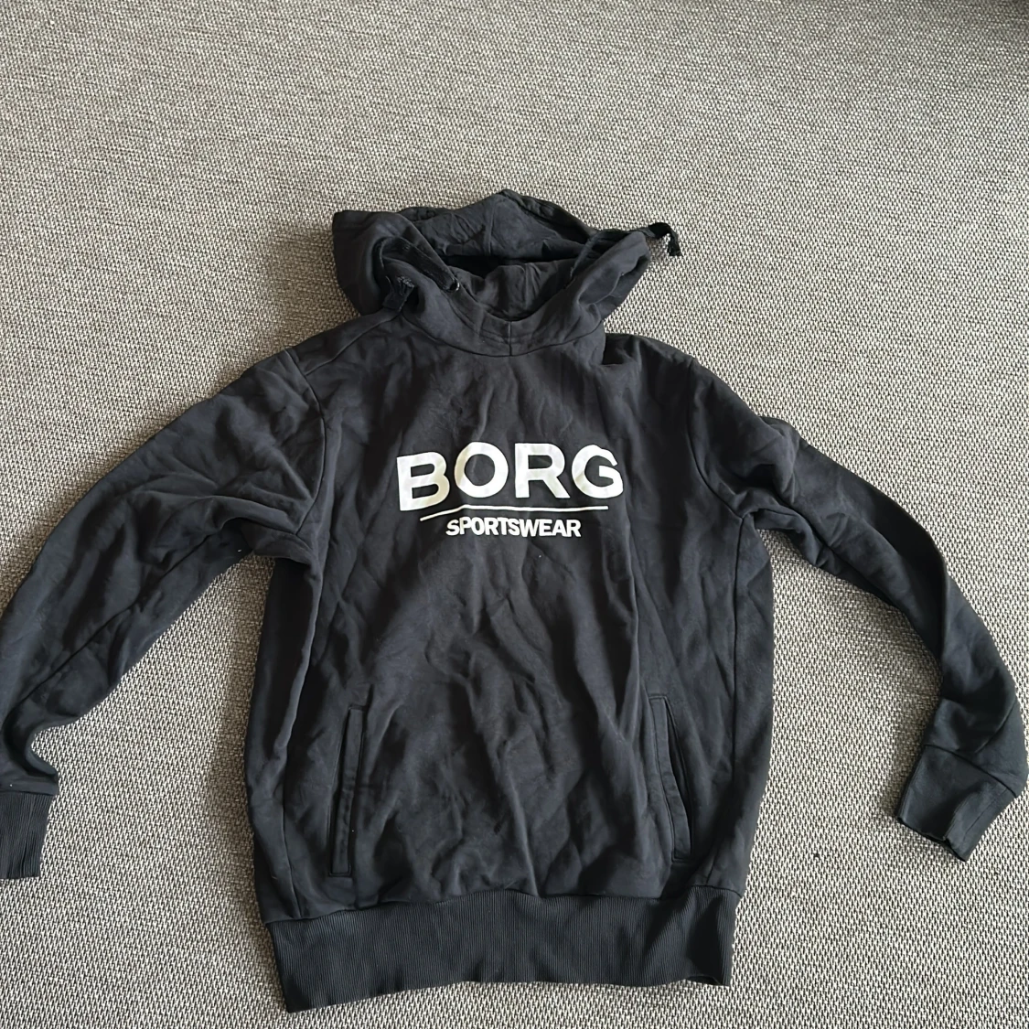 Svart hoodie från Björn Borg