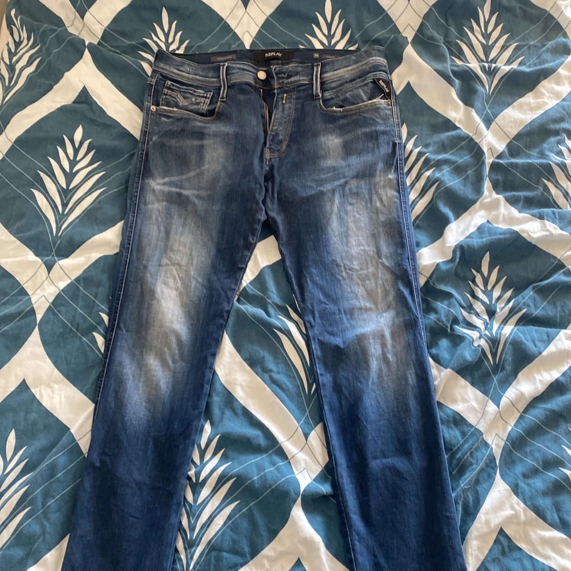 Replay Blåa Jeans Hyperflex