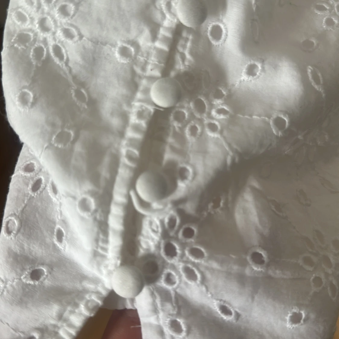 Vit klänning från Gina Tricot - 1