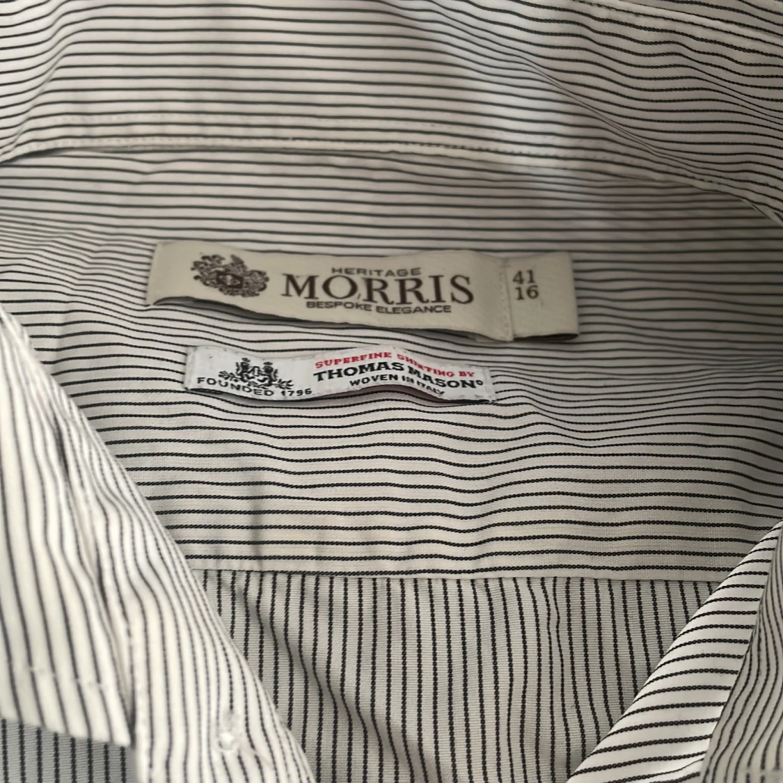 Randig skjorta från Morris, strl 41 - 1