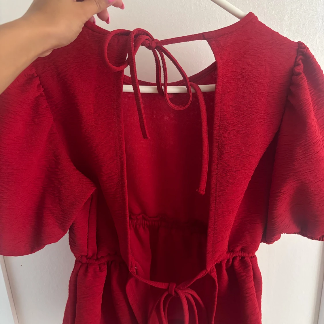 Röd blus från Gina Tricot - 1