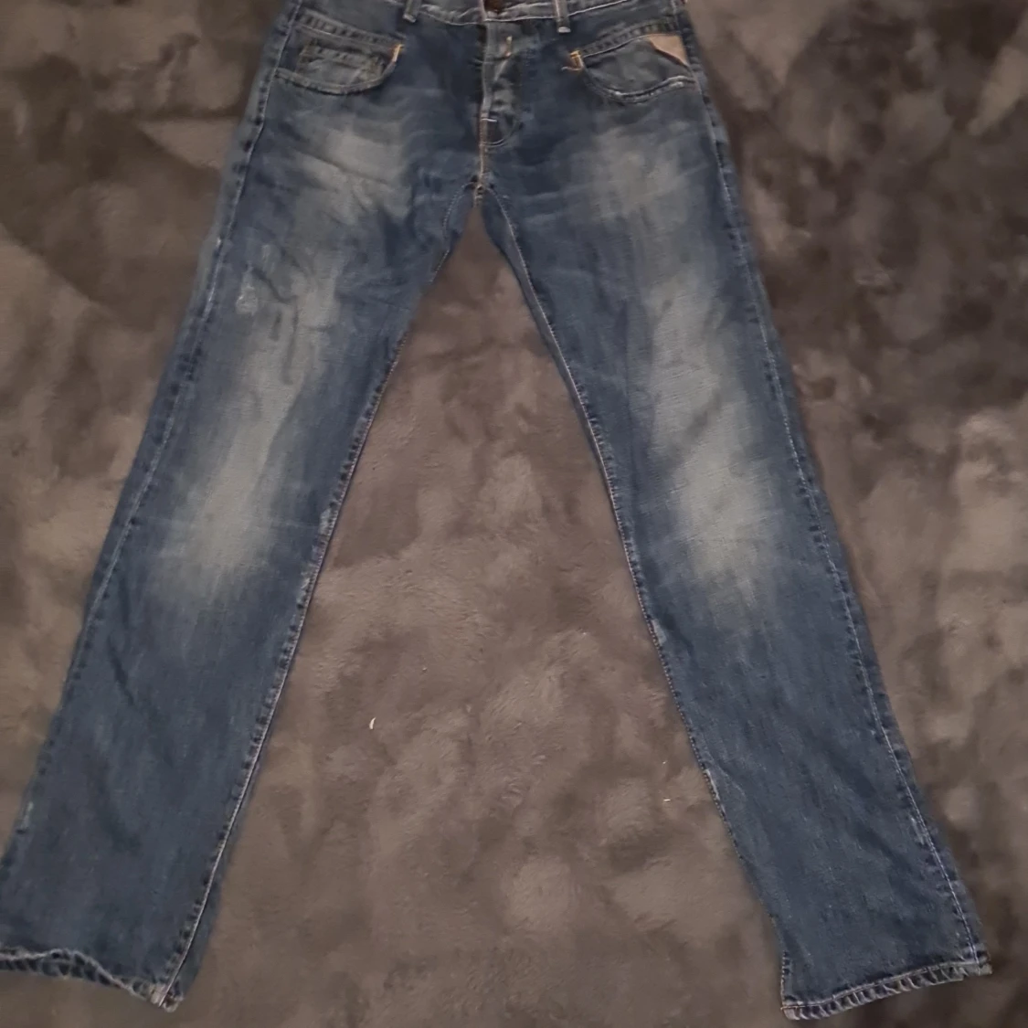 Blå Replay jeans straight fit 31/34