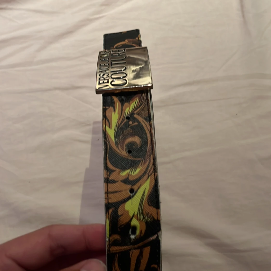 Versace Jeans Couture svart bälte - 1