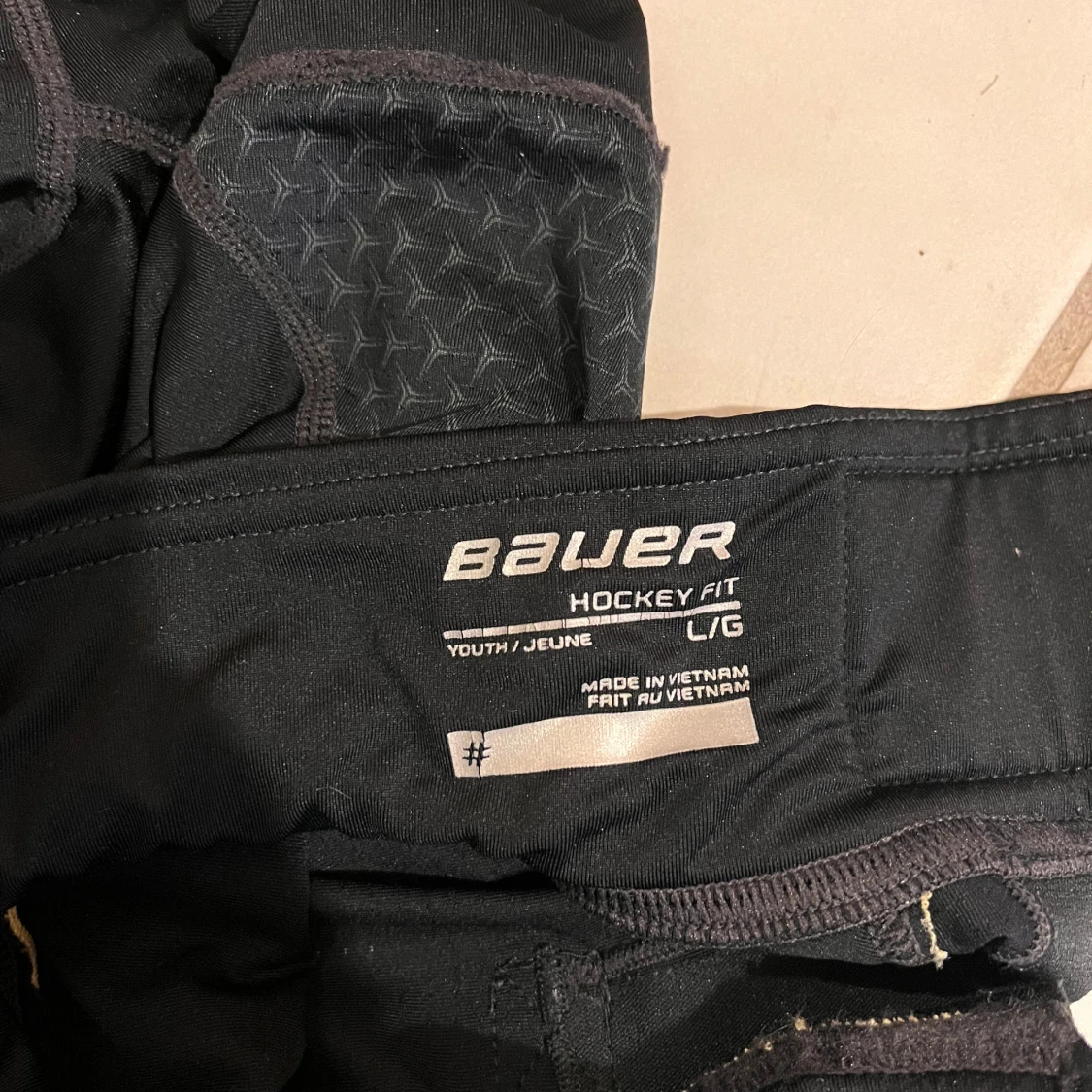 Svart långärmad tröja Bauer - 2