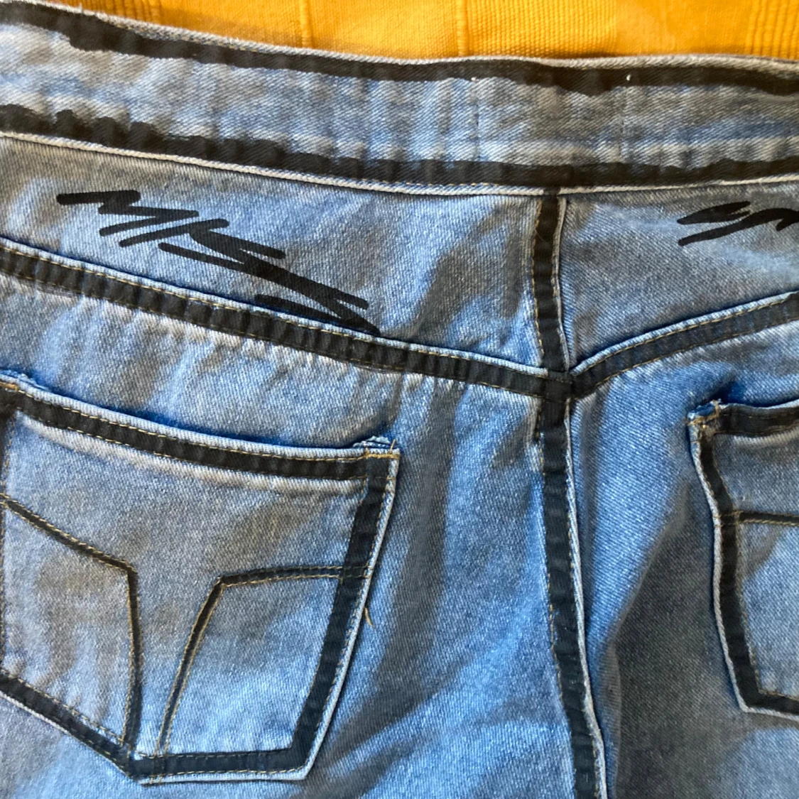 Miss sixty Ljusa högmidjade wide leg jeans med bling • RRFG&R - 4