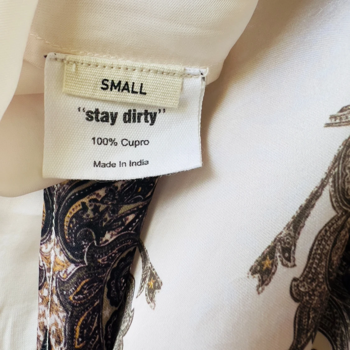 Paisleymönstrad klänning Stay Dirty - 2