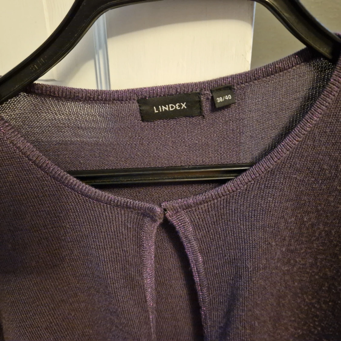 Lila kofta från Lindex, storlek 38/40 - 3