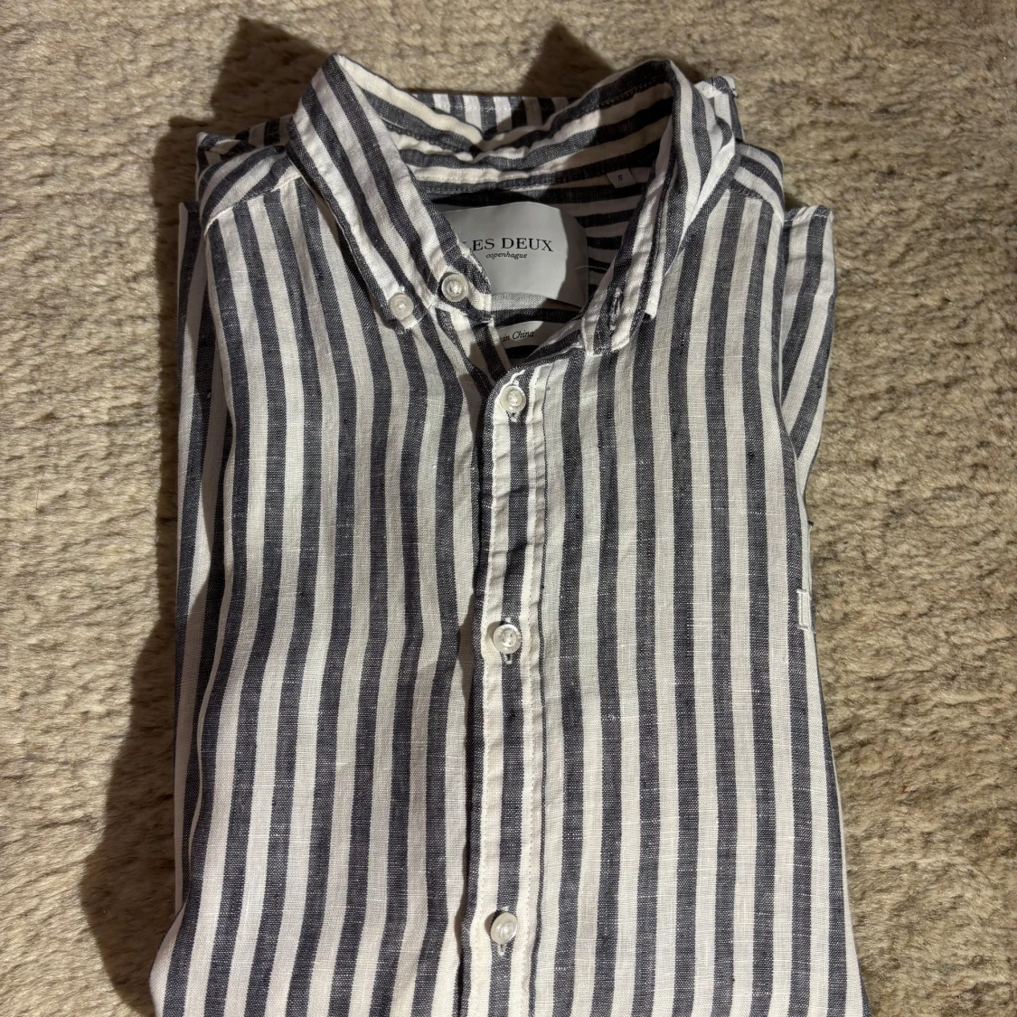 Randig kortärmad skjorta Les Deux - 3