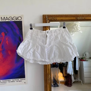 Vintage lågmidjad linne kjol  - Storlek S på lappen 🤍