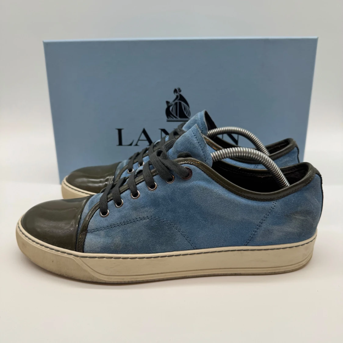 LANVIN CAP TOE SNEAKERS - 3