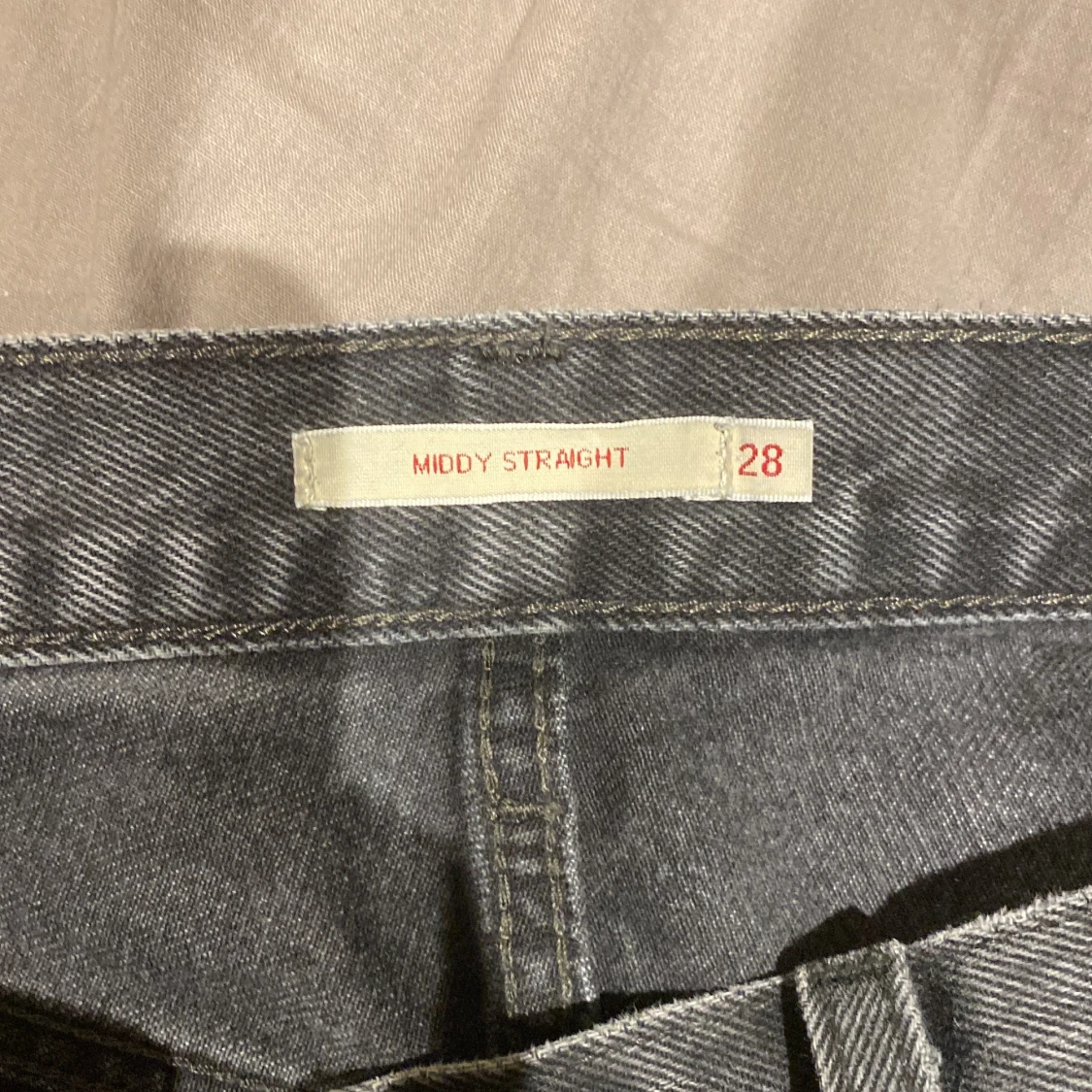 Grå Levi's jeans Middy Straight - 3