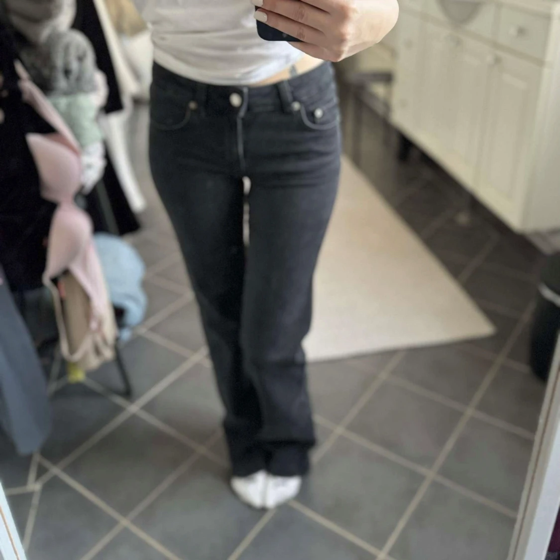 Svarta jeans från 157