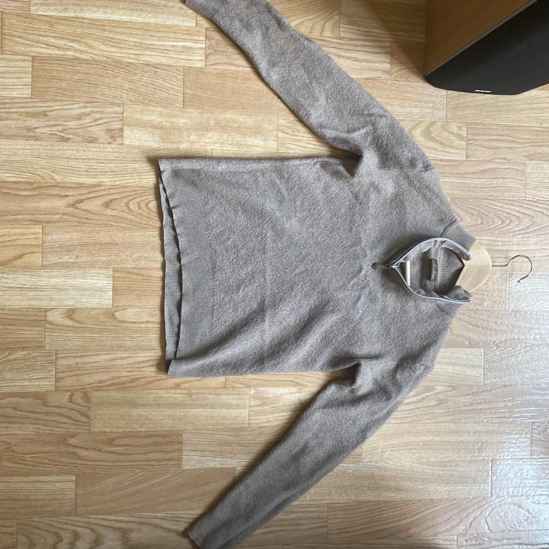 Beige quarter zip från stenströms stl 150-160