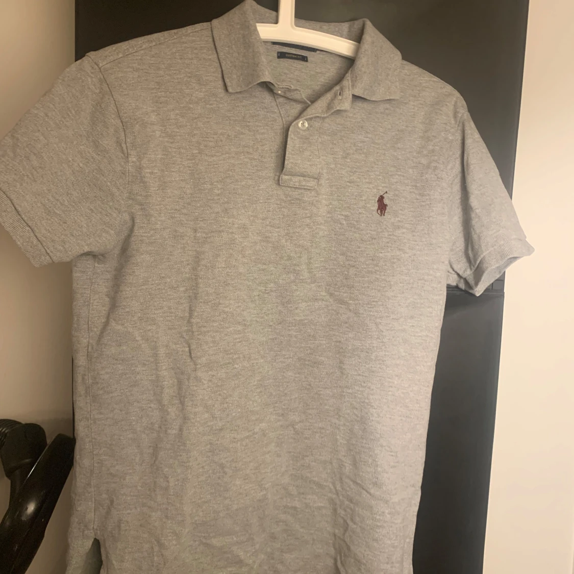 Grå pikétröja från Polo Ralph Lauren