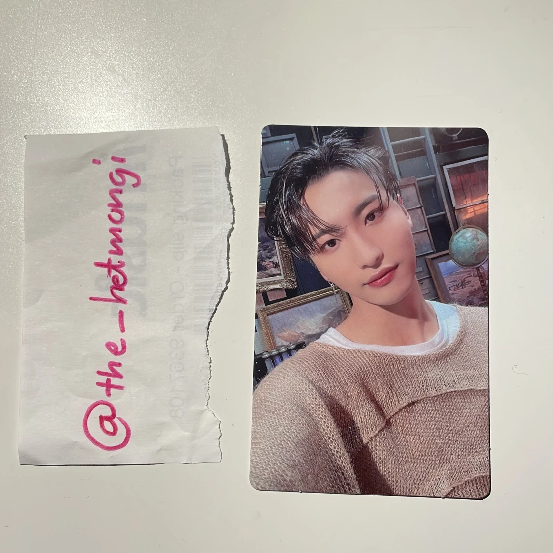Seonghwa photocard 
