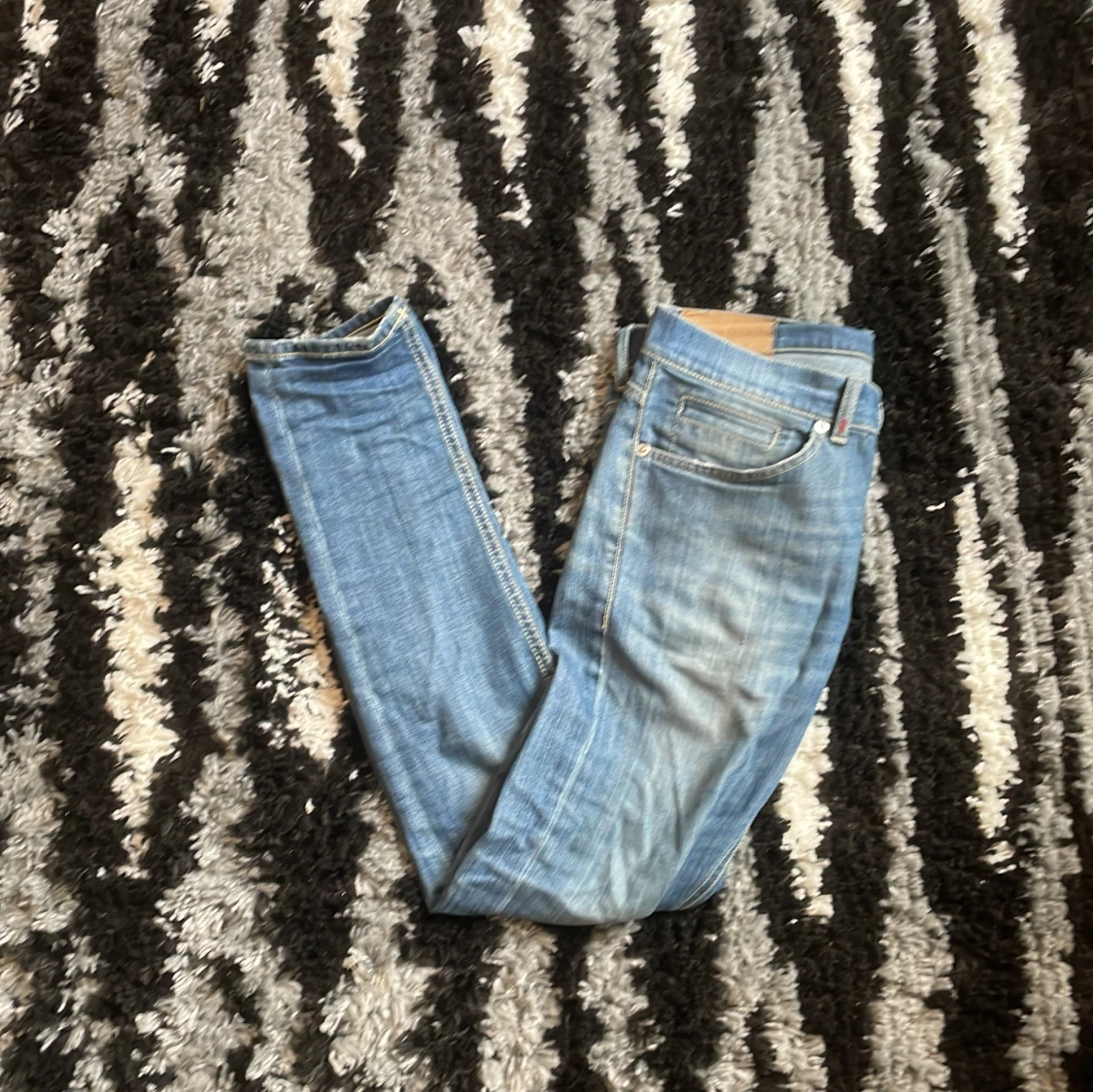 Blåa Dondup George Jeans