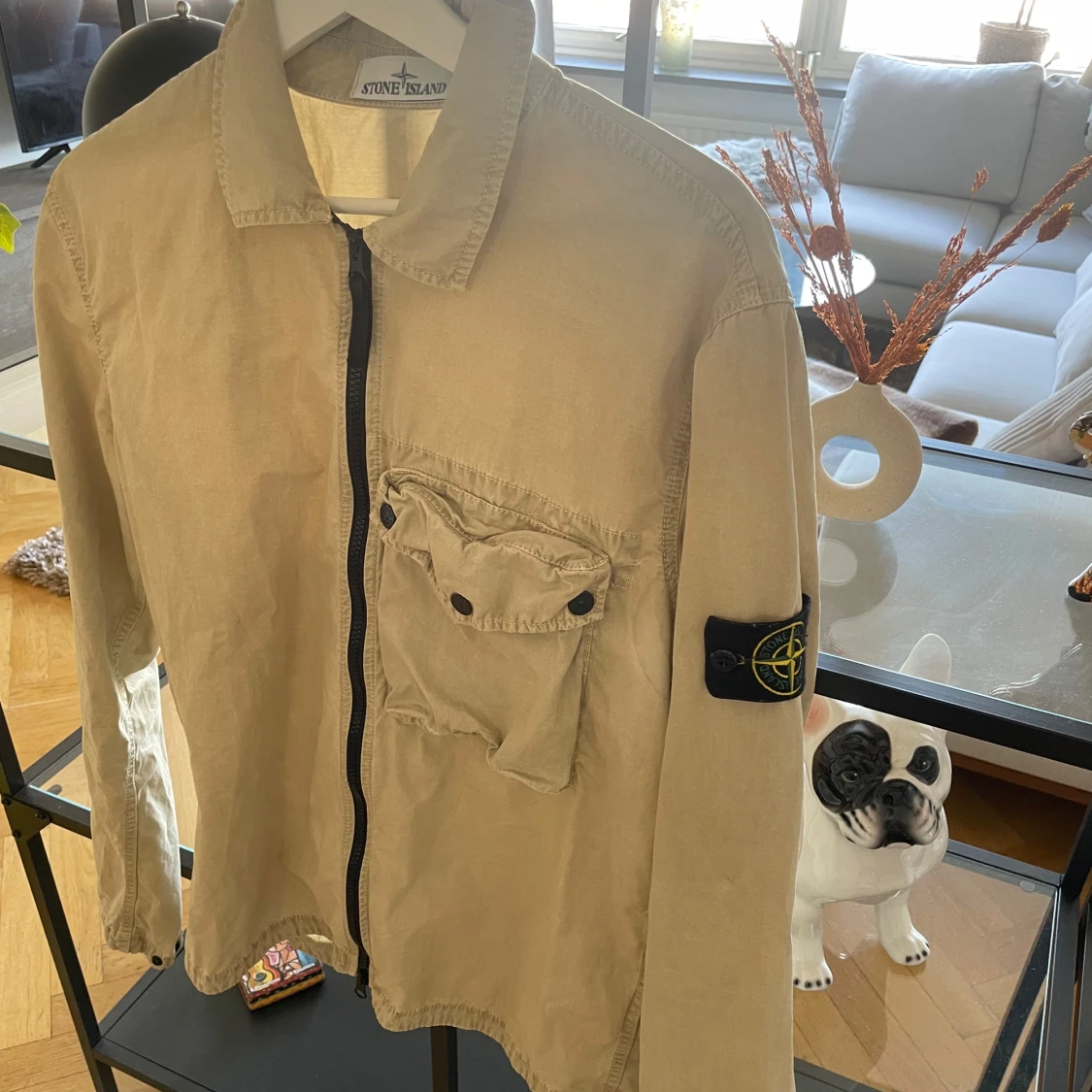Beige overshirt från Stone Island - 1