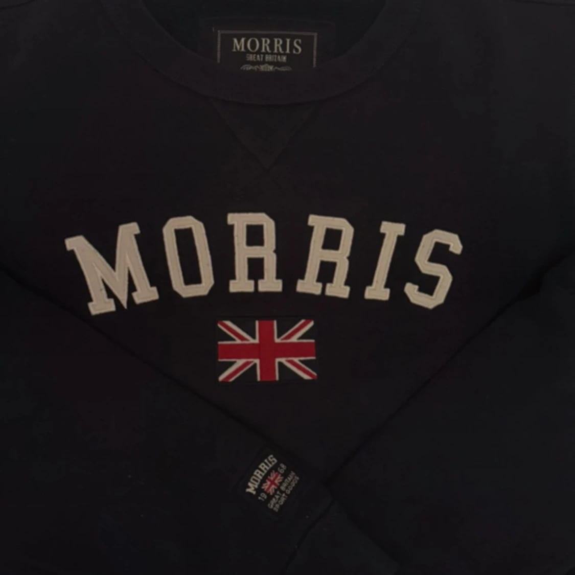 Mörkblå sweatshirt från Morris - 2