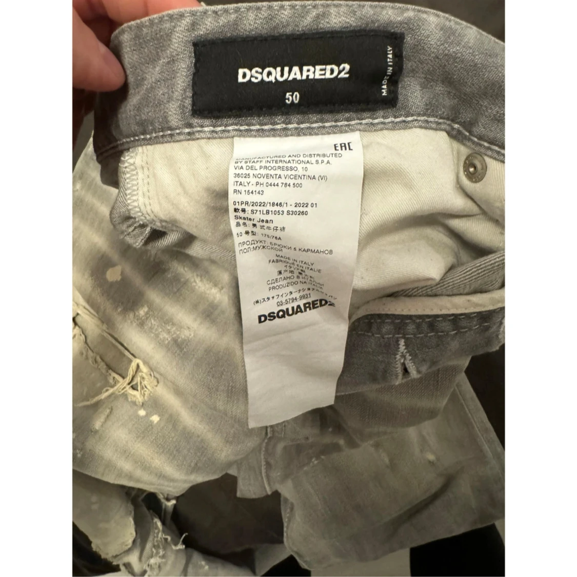 Grå jeans från Dsquared2 - 3